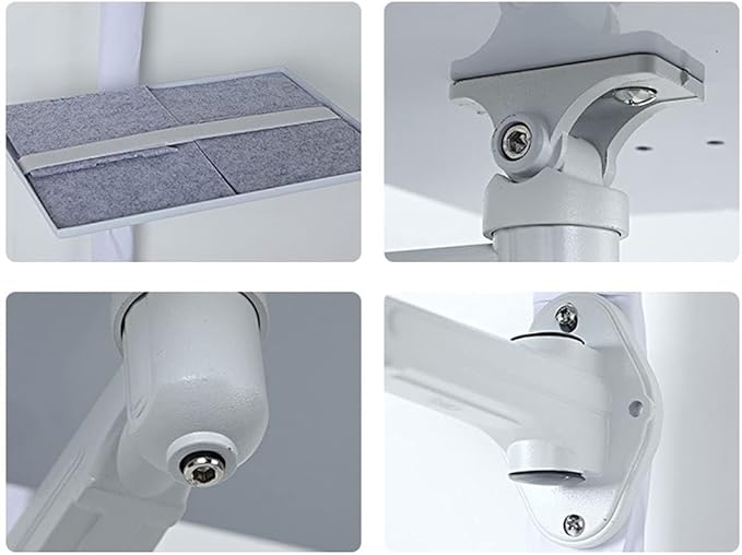Projector Stand Wall-Mounted Projector Bracket Universal Tray Projector Bracket Horizontal Water Adjustment 360-degree Rotatable Load-Bearing Home Office Projector Bracket