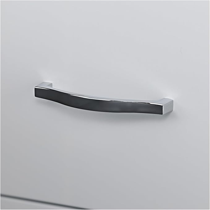 Lorell LYS SOHO File/File Mobile File Cabinet, White