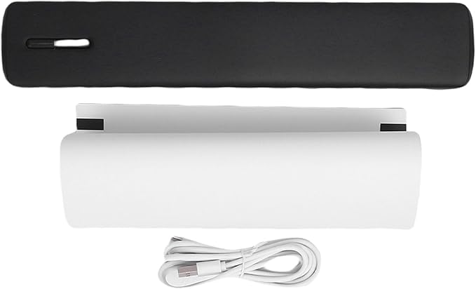 Eujgoov Portable Wireless Inkless Printer, USB Rechargeable Mini Printer, High Definition 203DPI for Home, Office, Travel Use