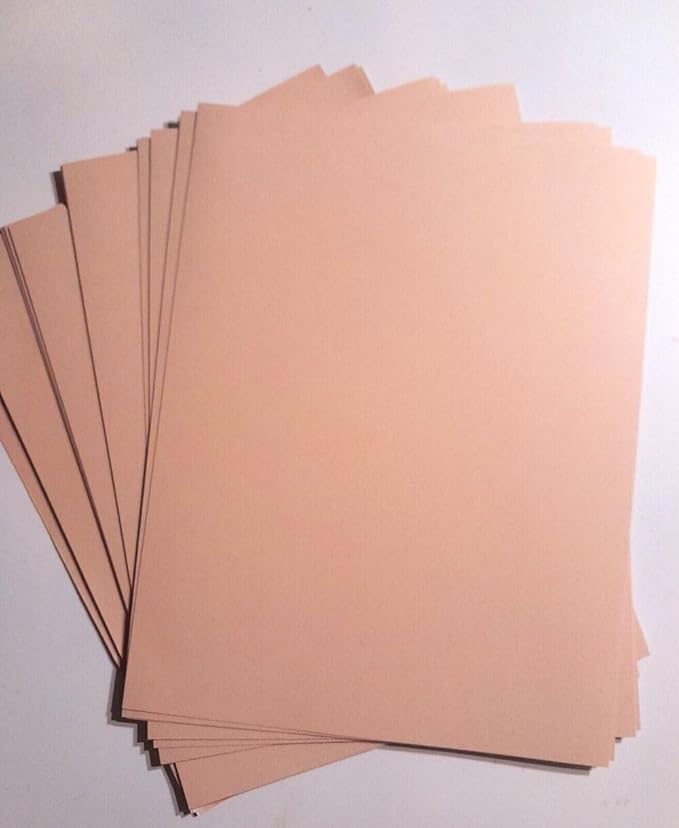 Copy And Print Paper, 8.5 x 11, 24 lb, Tan, 500 Sheets (24 pound, 8.5"x11")