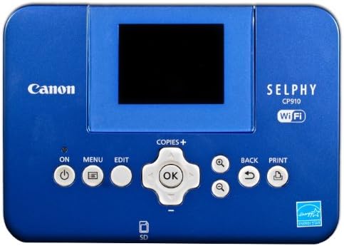 Canon Office Products SELPHY CP910 Blue Wireless Color Photo Printer