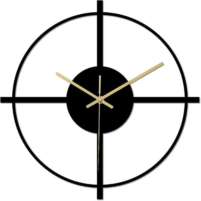 Wall Clock Accurate Timekeeping Wall Clock Not Ticking Battery Operated Wall Clock Minimalistic Wall Clock for Kitchen Offices Clock (Jscc010 A)