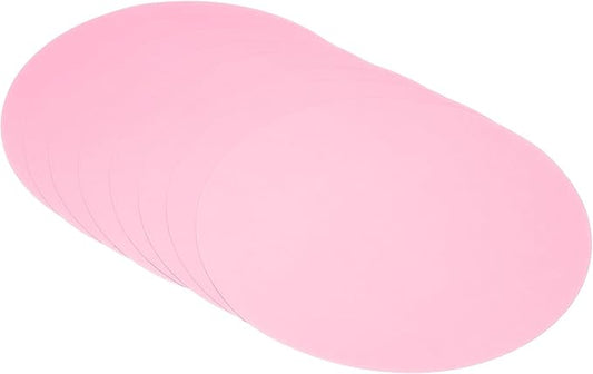 PATIKIL 11.4-inch Round Cardboard Paper, 20 Pcs 200GSM Blank Disc Circles Slices Cutouts Paper for Party Decorations DIY Craft Arts Drawing Painting Writing, Pink