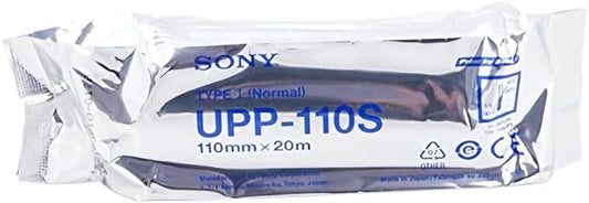 Sony UPP-110S B&W Thermal Print Media Paper, Type I, 1 Roll