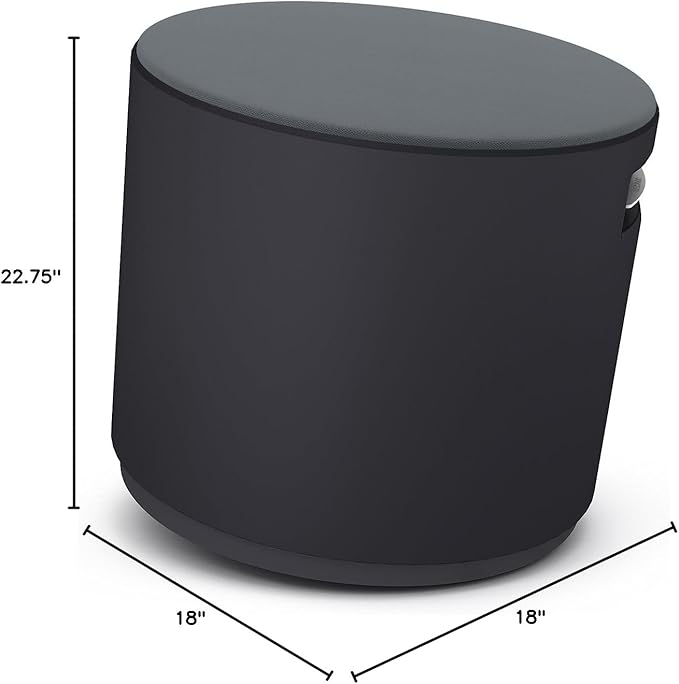 Steelcase Turnstone Buoy, Graphite Fabric, Black -