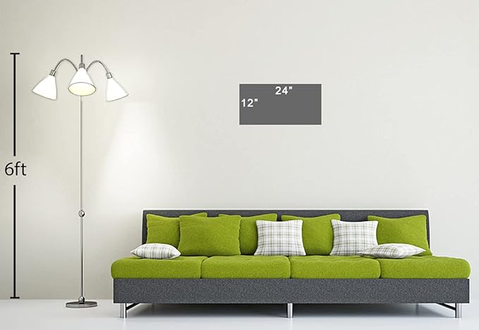 24 x 12 - Landsape of lines Wall Art Canvas Geometric Print modern minimalis, office art