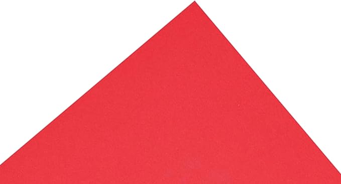 PA Paper Accents Smooth Cardstock 12" x 12" Cherry Red, 65lb colored cardstock paper for card making, scrapbooking, printing, quilling and crafts, 25 piece pack