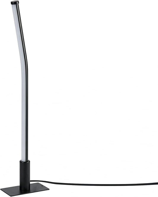 LED Desk Lamp,Touch Control Bedside Lamp with 3 Color Temperatures and Stepless Dimming,6W Modern Slim Table Lamp for Bedroom Nightstand,Living Room or Office,Black