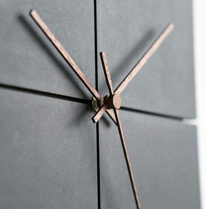 Wall Clock Wall Clock Wall Clocks for Living Room Wall Clocks for Bedroom Retro Creative Personality Silent Non-Ticking Art Black Wall Clock for Living Room Office Wall Clock Modern Clock