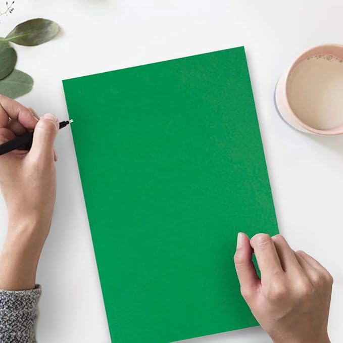 JAM PAPER Legal Colored 24lb Paper - 90 gsm - 8.5 x 14 - Green Recycled - 100 Sheets/Pack