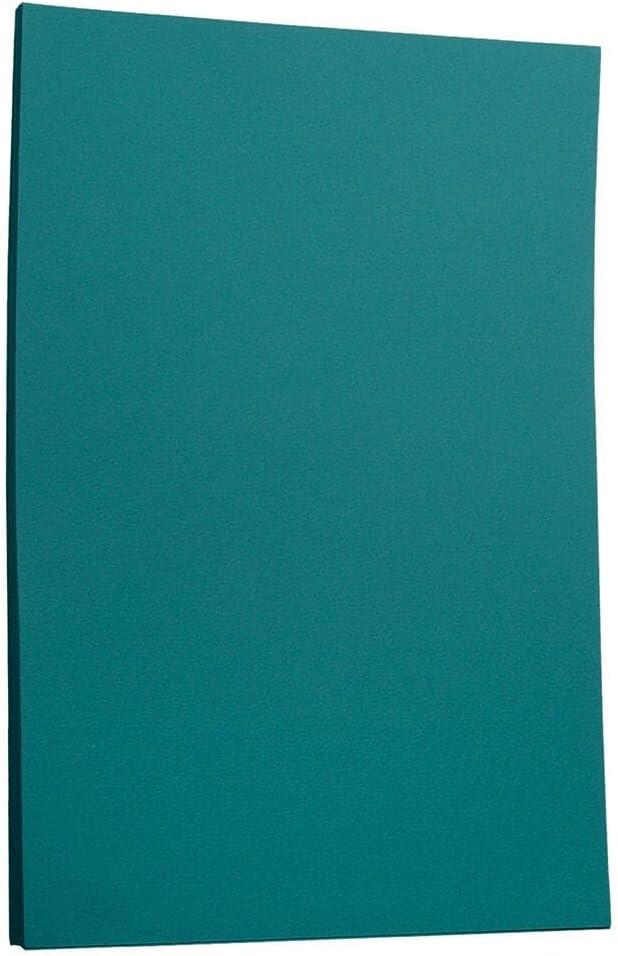 LUXPaper Custom Printed 8.5" x 11" Paper | Customizable Letterhead | Personalized Logo & Text | Letter Size | Teal | 80lb. Text | 100 Qty