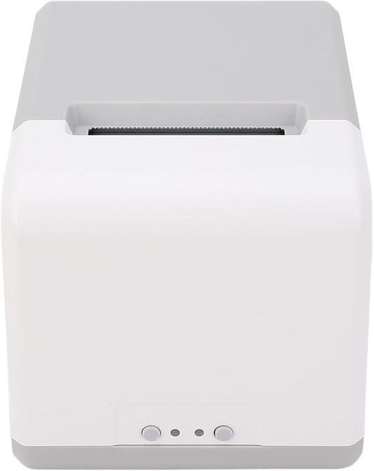 Hyuduo Thermal Label Printer 3 Connection Options Customizable Printing with USB Ideal for Home Office Business Use and on The go Compatible with Multiple Systems (US Plug)