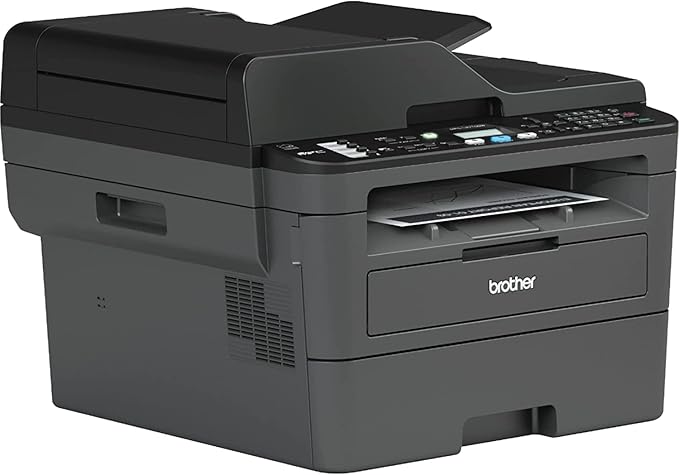 Brother MFC-L2710DW Wireless All-in-One Monochrome Laser Printer for Home Office, Black - Print Copy Scan Fax - 32 ppm, 2400 x 600 dpi, 50-Sheet ADF, Auto Duplex Printing, Two-line LCD, Tillsiy
