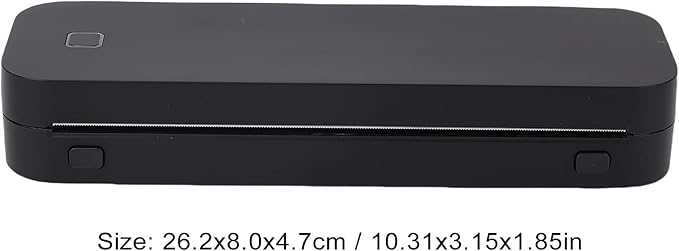Thermal Printer Portable Wireless Inkless Printers High Definition Printing for Home Office Travel 200DPI 8.5 X 11 Inch US Letter A4 A5 Size