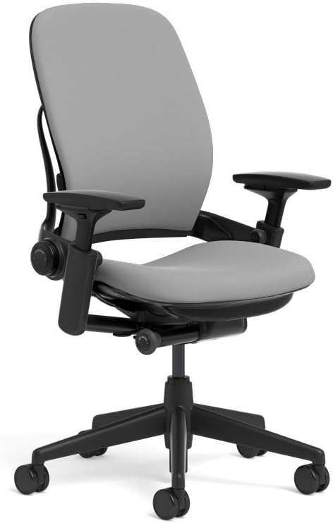 Steelcase Leap Office Chair, Black Frame and Cogent Connect Graphite Fabric