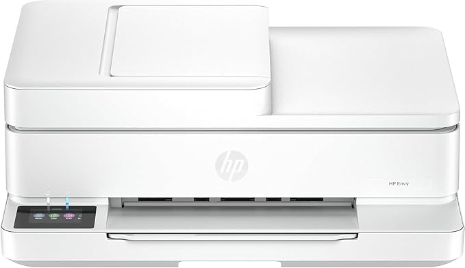 HP Envy 6552e Wireless All-in-One Color Inkjet Printer, Portobello, Print, scan, Copy, Duplex Printing Best-for-Home (714N7A) (Renewed Premium)