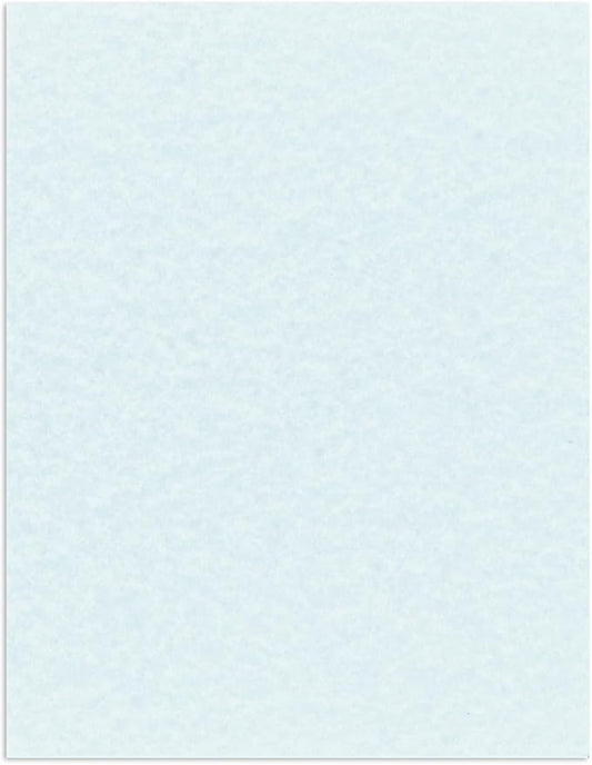 NextDayLabels - Pack of 50 Sheets - 8-1/2" x 11" - Letter Size - 65 lb. Parchment Cover Card Stock, Made in The USA (Bluestone)