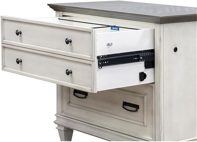 Martin Furniture Lateral File, White