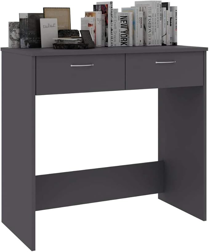 vidaXL , Sleek Home Desk, Simple Study Table for Work, Stylish Writing Space, Small Office Furniture