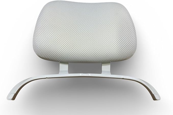 Steelcase Series 1 Headrest ONLY, Seagull Frame with 3D Microknit Fabric (Seagull)
