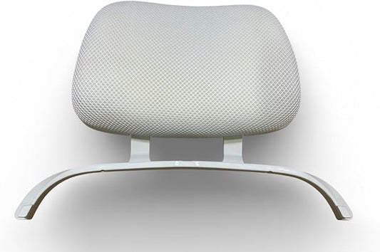 Steelcase Series 1 Headrest ONLY, Seagull Frame with 3D Microknit Fabric (Seagull)