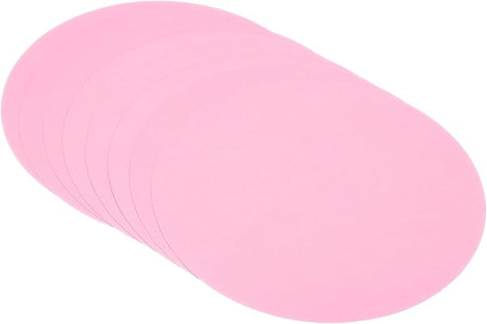 PATIKIL 5.9-inch Round Cardboard Paper, 20 Pcs 200GSM Blank Disc Circles Slices Cutouts Paper for Party Decorations DIY Craft Arts Drawing Painting Writing, Pink