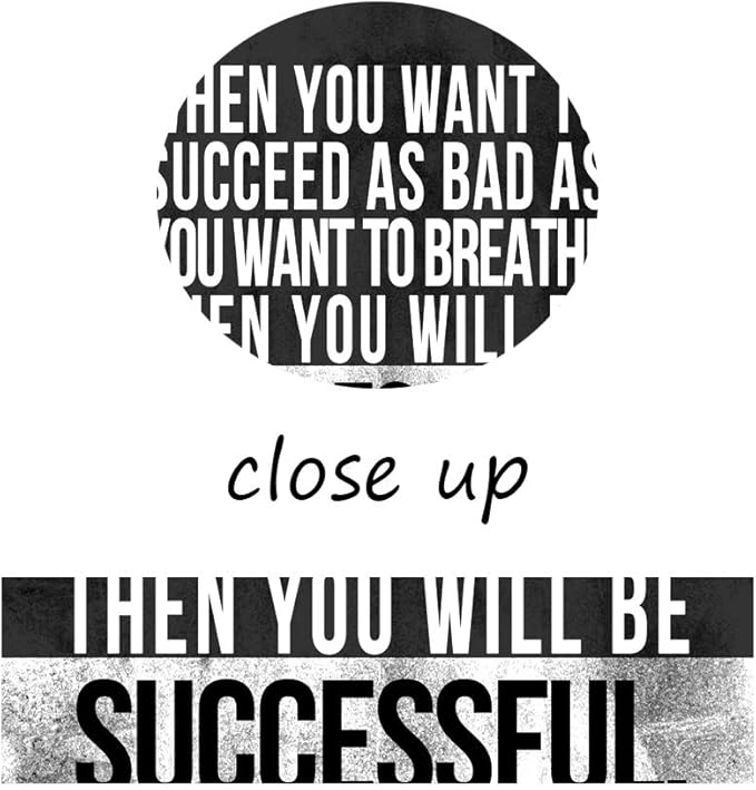 Wooden Framed Motivational Wall Art Inspirational Office Canvas Painting Positive Verbs Posters SUCCESS Picture Print HD Print Artwork Study Room Salon Bedroom Decor Framed Ready to Hang-24”Wx36”H