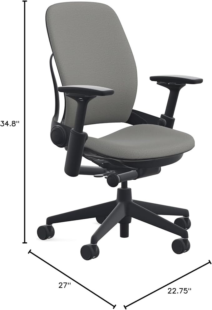 Steelcase Leap Upholstered Hard Casters - Night Owl