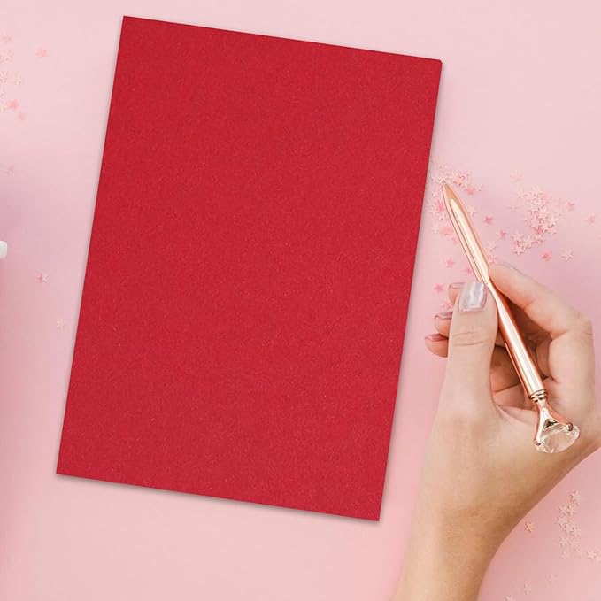 PA Paper Accents Smooth Cardstock 12" x 12" Red Devil, 65lb colored cardstock paper for card making, scrapbooking, printing, quilling and crafts, 25 piece pack