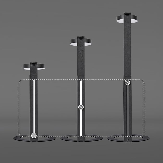 LANDEN LED Desk Lamp with Magnetic Head – 3 Modes & USB Timer, Stepless Dimming, Full Spectrum Light for Terrariums, Plants, Bonsai, or Minimalist Ambient Lighting for Bedroom, Office, Workspace