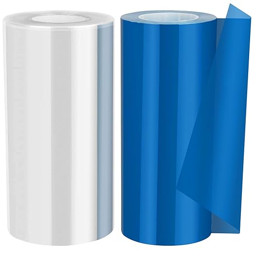 UV DTF AB Film Roll A3 11.8in×328ft | PET A&B Transfer Film for UV DTF Printers & Sticker Printing | High Transparency, Strong Adhesion, Waterproof, Scratch & Heat Resistant