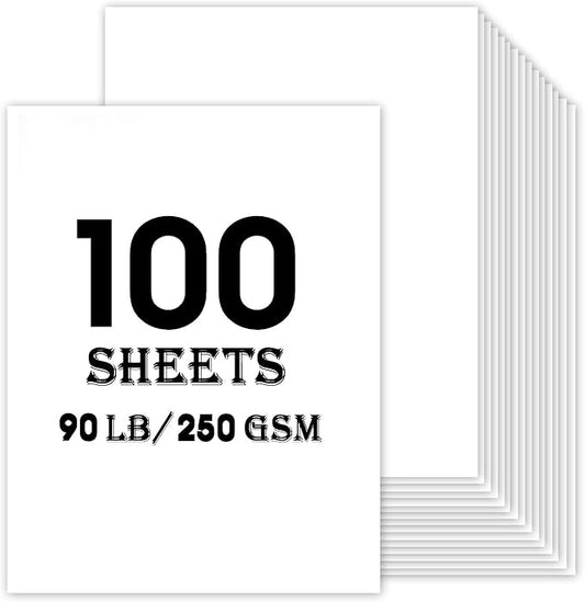 KIVTFF 11x17 Large White Card Stock, 100 Sheets, 80lb Thick, A3 Paper, Poster Paper, Display Board, Art & Crafts, Exhibits