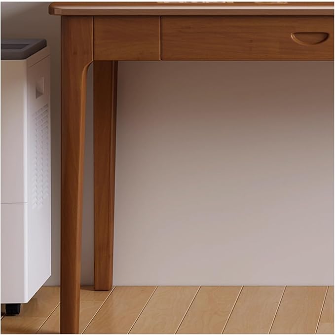 GLigeT Office Desk Wood Narrow Desk PC Table Home Office Desk PC Table Bedroom Study Table Small Household Writing Desk Study Writing PC Desk (Color : D, Size : 80 * 40 * 75cm)