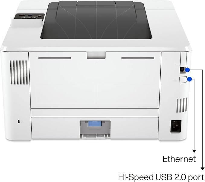 HP LaserJet Pro 4001dw Wireless Black & White Printer, Best-for-Office (2Z601F)