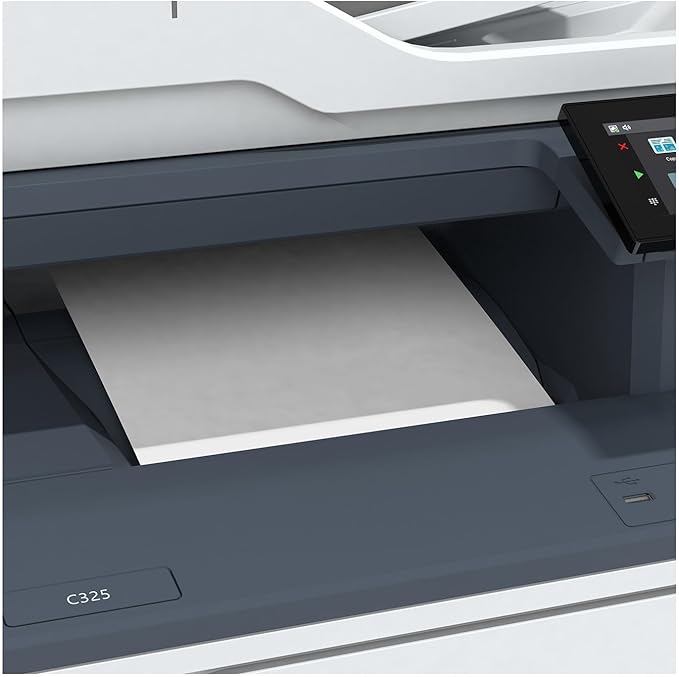 Xerox C325dni Wireless Printer - 35ppm Color Laser All in One Multifunction Printer with Automatic 2-Sided Printing, Home, Office or Small Business Use - Copy/Print/Scan/Fax - Color Touchscreen