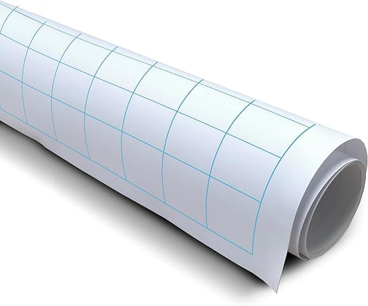 Geyer Instructional Products - 36" x 120" Large Graph Paper Roll, 2cm Blue Grid, Ideal for School Classroom Graphing, Designing Blueprints and Floorplans, Tabletop Gaming and Custom Mapping