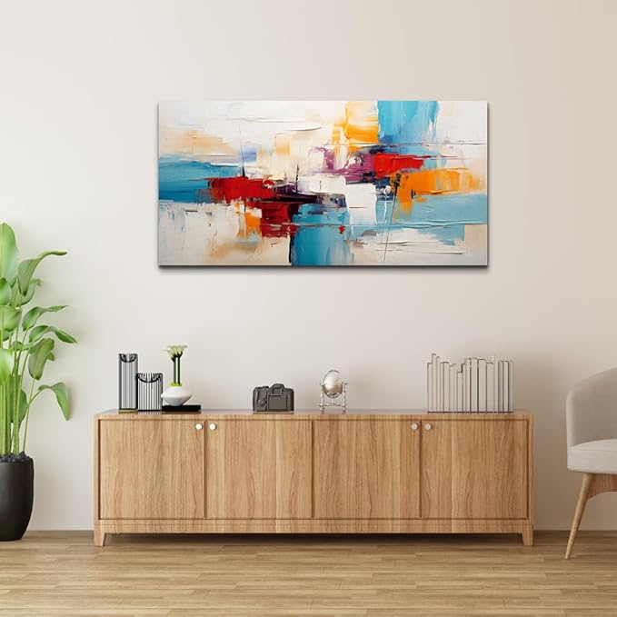 hyidecorart Minimalism Abstract Wall Paintings Large Wall Art For Living Room Canvas Wall Decor For Bedroom Office Decorations Modern Pictures Canvas Artwork Home Decor Poster Ready to Hang