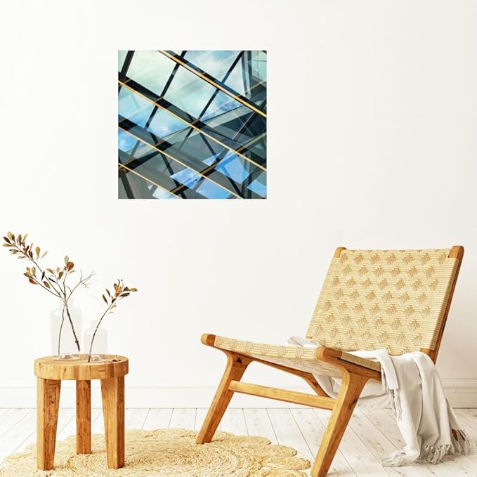 TIEOIYA Abstract modern business Canvas Wall Art for Bathroom Bedroom Pictures Wall Decor Living Room Kitchen Office Framed Poster Prints Artwork Painting 16x16