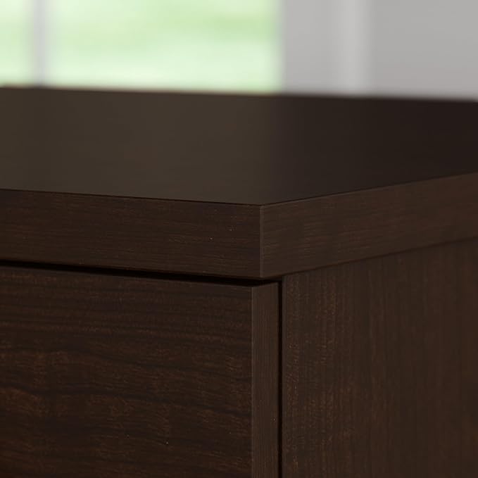Bush Home 72-inch Home Office Desk with Drawers, Large Computer Table for Personal Workspace, Somerset Collection, Mocha Cherry