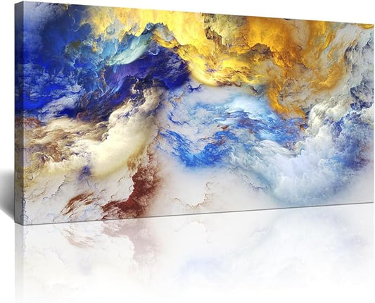 Lapremoly Large Canvas Wall Art For Living Room Modern Wall Decor For Office Bedroom Wall Decor Abstract Fashion Watercolor Wall Paintings Pictures Artwork Home Wall Decoration Posters 24x48 in