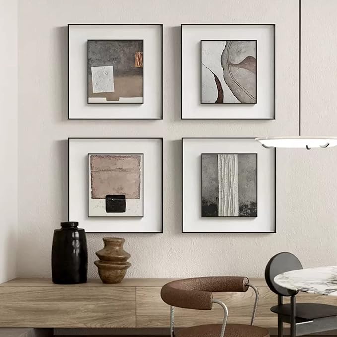 LEIYTFE Canvas Wall Art Painting for Living Room Abstract Wall Hanging Prints,Home Decor Modern Artwork,Canvas Pictures for Wall, Office Decor Décoration Murale (Color : C, Size : 80x80cm)