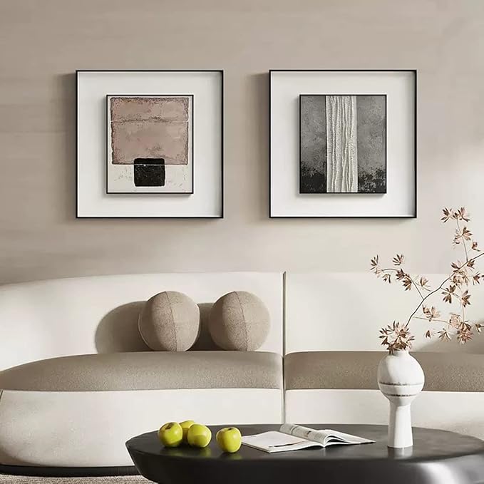 LEIYTFE Canvas Wall Art Painting for Living Room Abstract Wall Hanging Prints,Home Decor Modern Artwork,Canvas Pictures for Wall, Office Decor Décoration Murale (Color : C, Size : 80x80cm)
