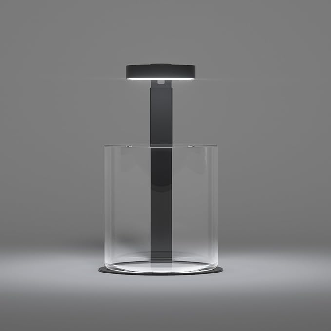 LANDEN LED Desk Lamp with Magnetic Head – 3 Modes & USB Timer, Stepless Dimming, Full Spectrum Light for Terrariums, Plants, Bonsai, or Minimalist Ambient Lighting for Bedroom, Office, Workspace