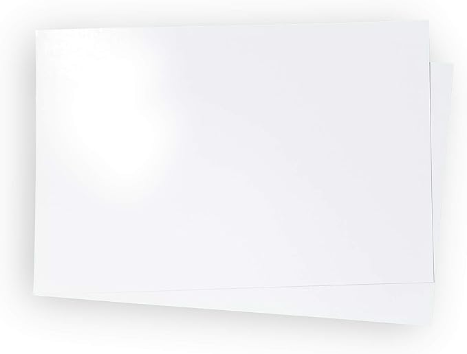 Inkjet Glossy Postcard Paper, Double Sided Gloss, Blank, Thick, Printable, 14pt, C2S, 50 Pack, 4 x 6 inches