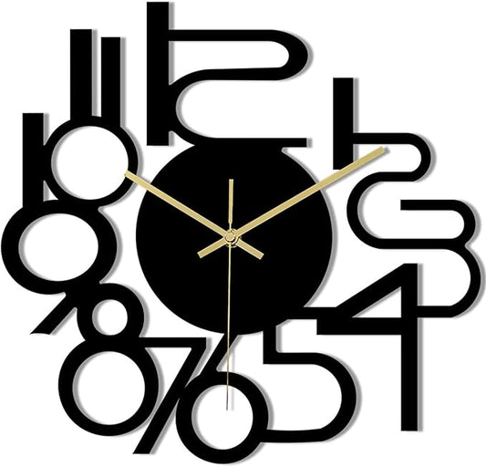Wall Clock Accurate Timekeeping Wall Clock Not Ticking Battery Operated Wall Clock Minimalistic Wall Clock for Kitchen Offices Clock (Jscc014 A)