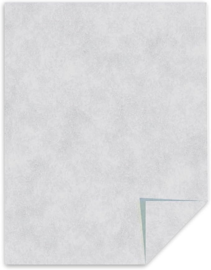 Southworth® Parchment Specialty Paper, 24 Lb., 8 1/2" x 11", Gray, Pack Of 500
