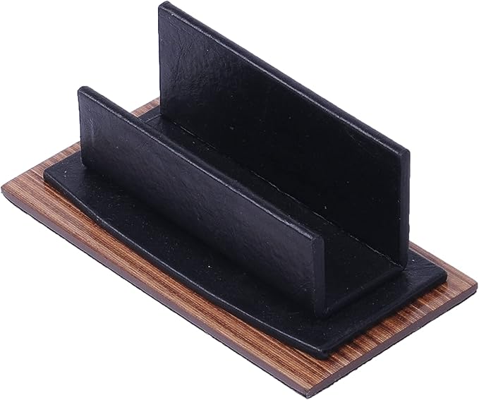 Leather Desk Set - Leather Organizer Desk Set - Walnut Wood Desk Set - Office Product - Office Desk Accessories, Home Office Accessories, Desk Supplies, Desk Accessories Set - 11 PCS