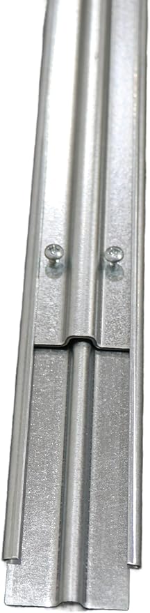 Adjustable Universal File Bar for Wood Cabinets - Lateral File Cabinet Rails for Hanging Files - Adjustable Size Metal Rail Insert - Fits Drawers ranging from 25" to 40" wide (2-Pack)