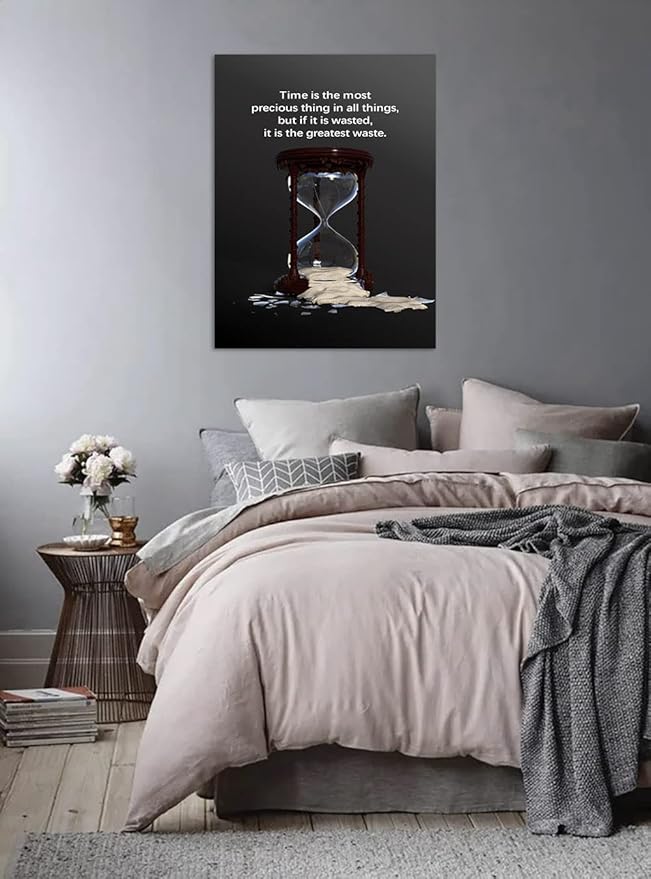 Inspiring Positive Quotes Wall Decor Inspirational Wall Art Motivational Posters Uplifting Encouragement Gifts Modern Home Decor for Living Room Bedroom Wooden Framed Ready to Hang -18”Wx24”H
