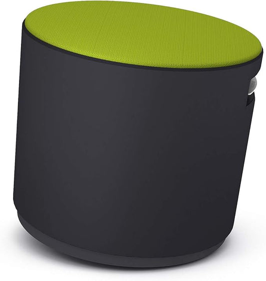 Steelcase Turnstone Buoy, Wasabi Fabric, Black